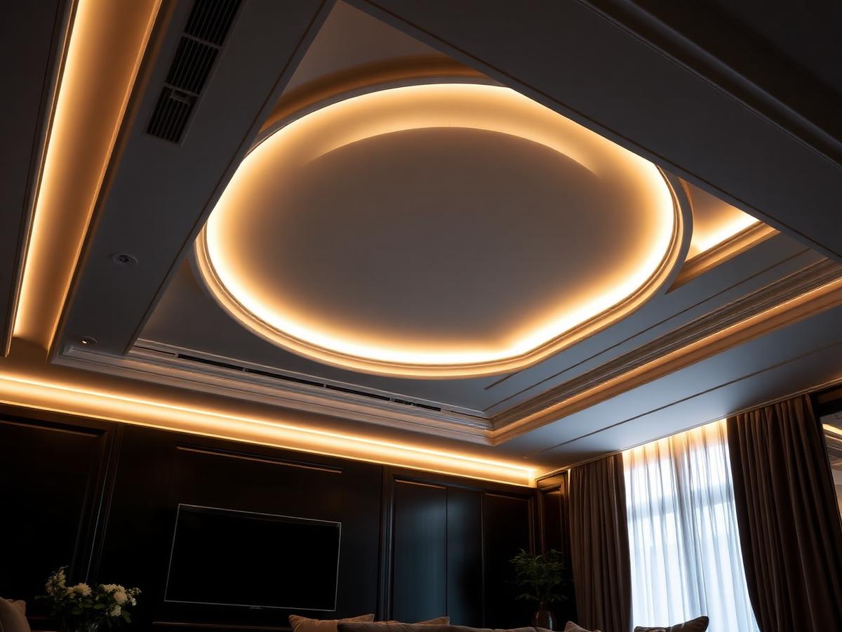 Cove Ceiling — Gunadala Apartment