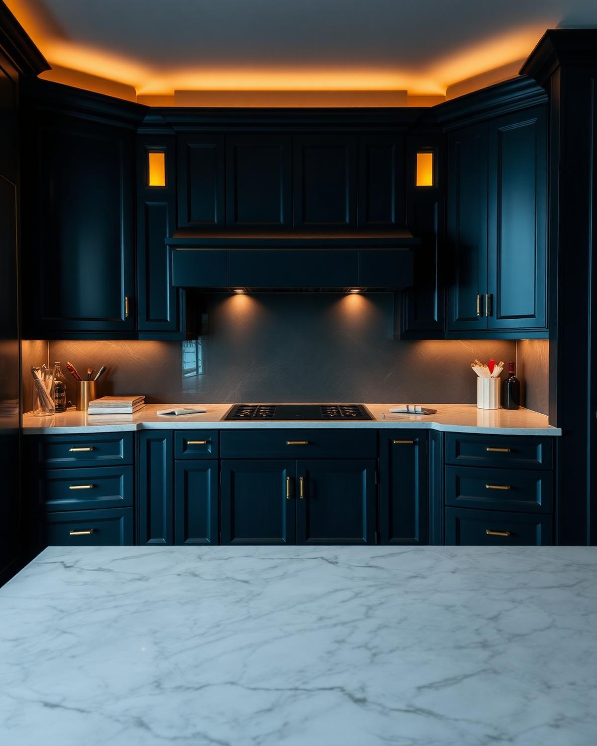 Modular Kitchen — Benz Circle Residence